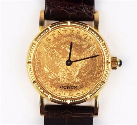 fake corum watch|vintage corum coin watch.